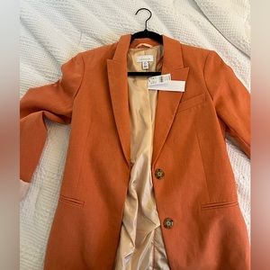 NWT Topshop Orange Blazer